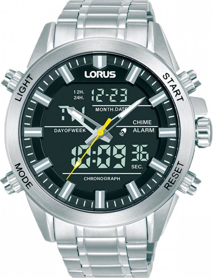 Lorus RW663AX9 Silver Rostfri Stål Herrklocka