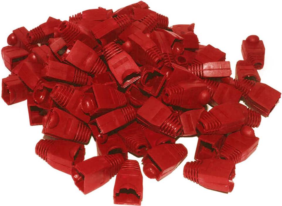 Kenable Boot For RJ45 Ethernet Network Cables 100 Pack