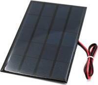 Solpanel 2W 5V Laddare Ruta Snabb