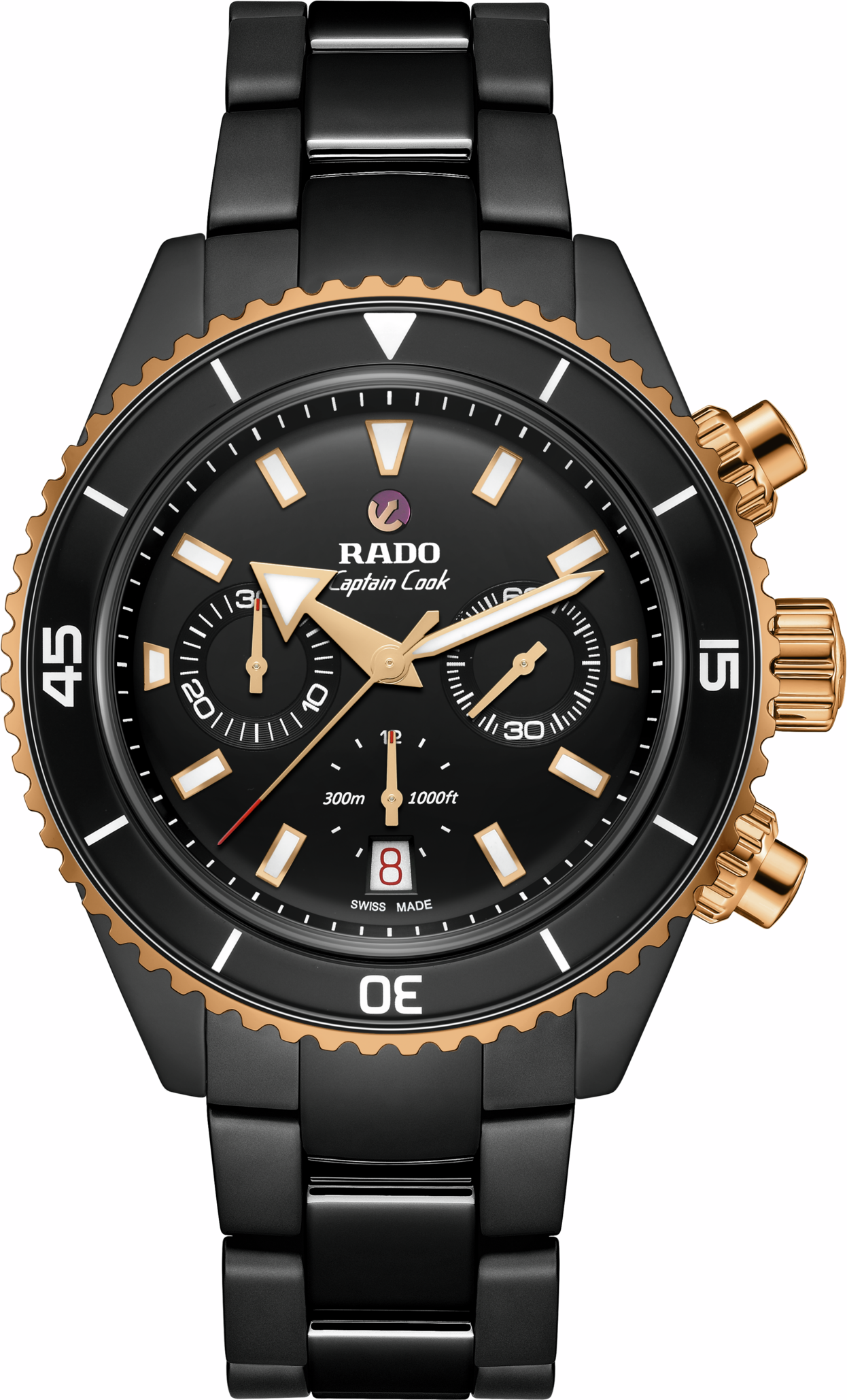 Rado Captain Cook High-Tech Ceramic Chronograph