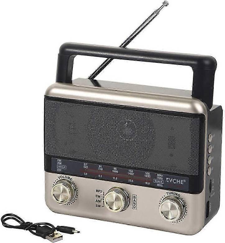 Easy-To-Use Interface Portable Radio