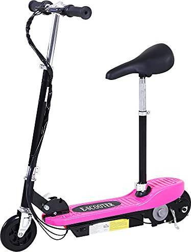 Homcom electric scooter Homcom Teens Adult Ride On Powered Scooter