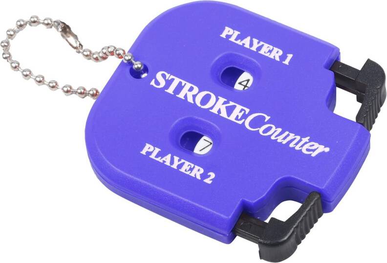 Golf Score Counter Keychain 2 Player
