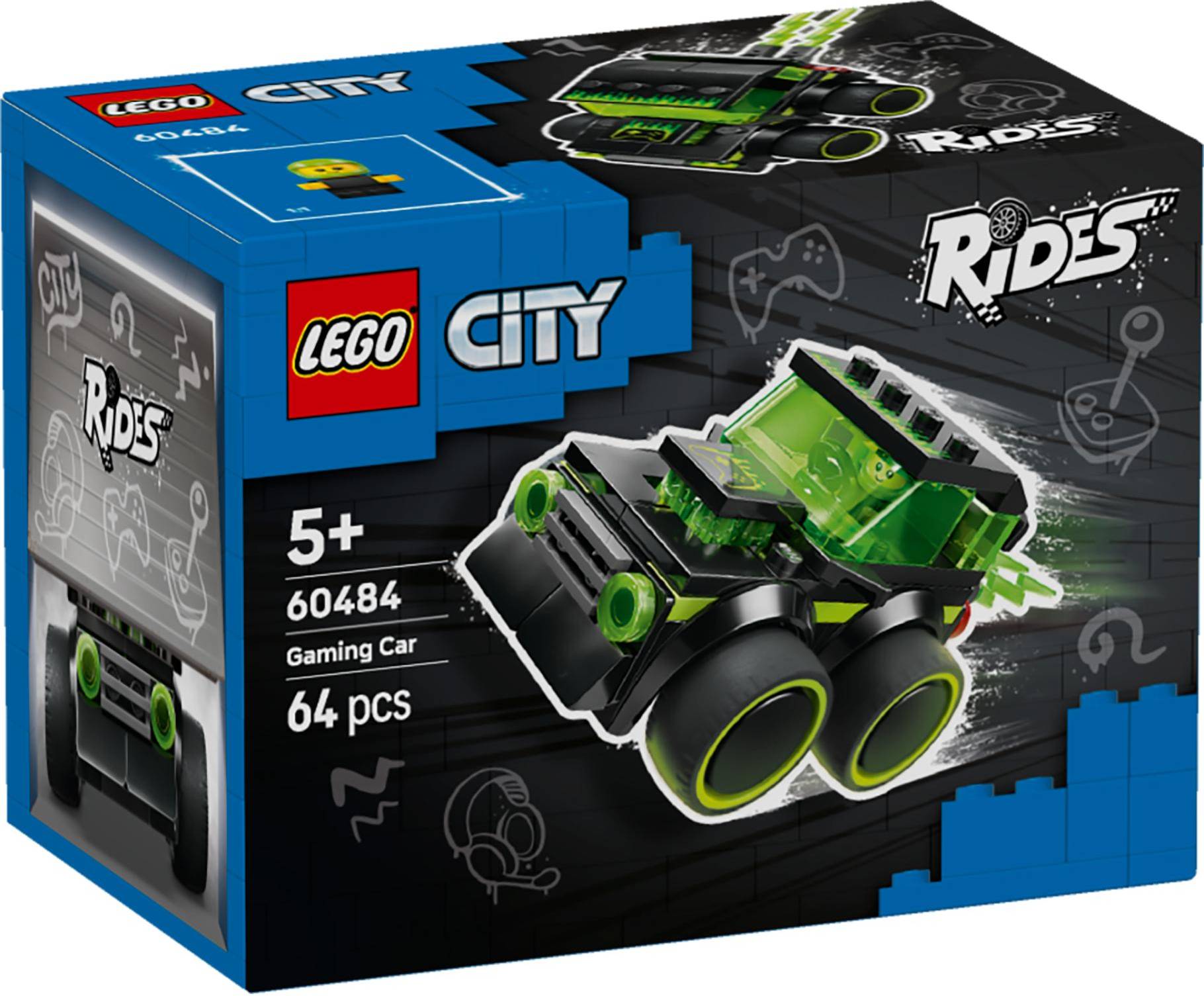 LEGO City Rides Gaming Car Construction Set