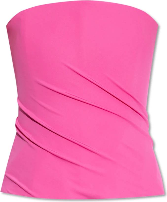 Versace Bustier Drapé - Rosa