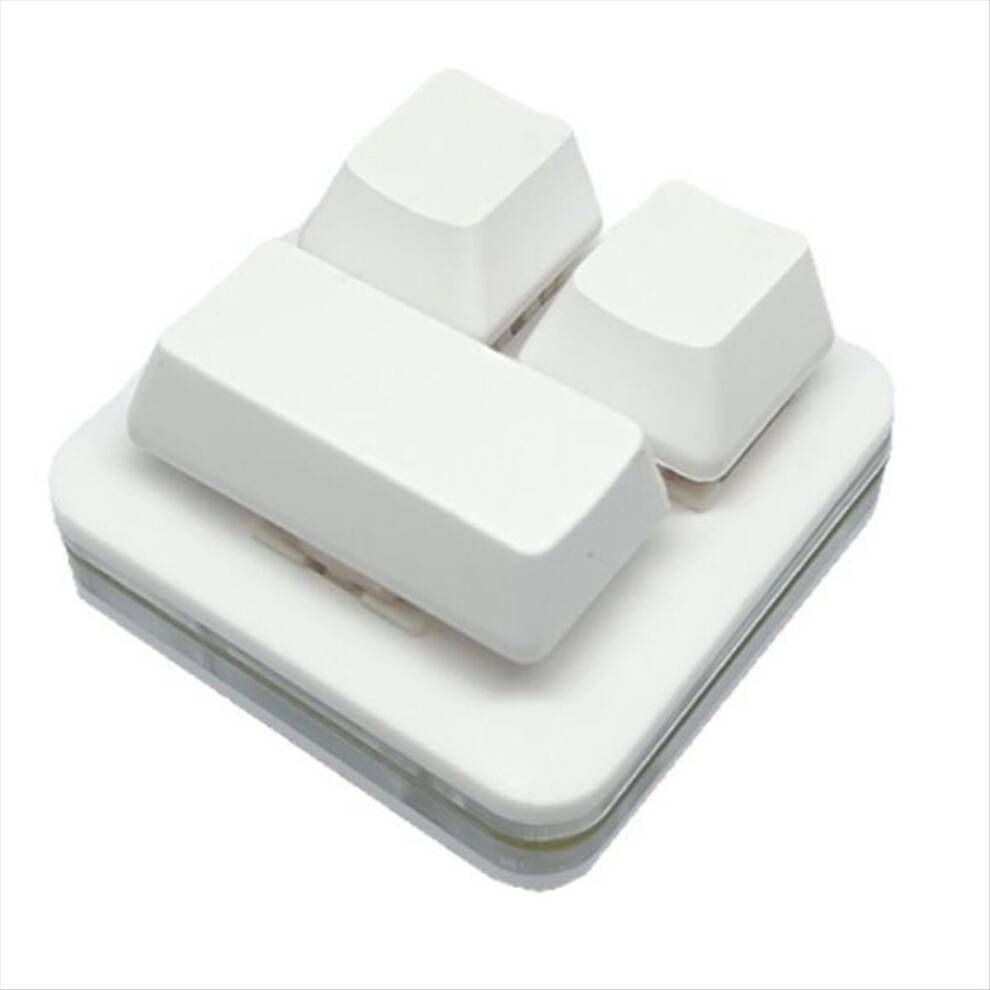 3-Key Double Row Mini Keyboard