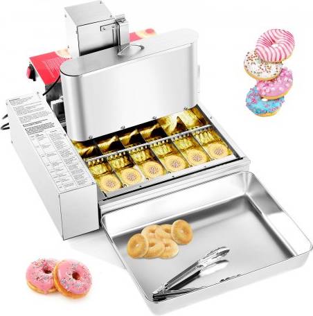 Kitchen appliances VEVOR Commercial Automatic Donuts Machine 6 Rows