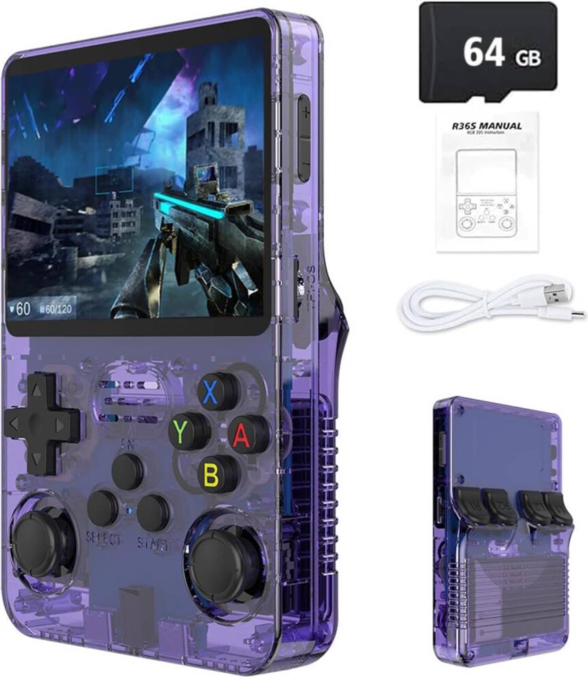 Five Leaf R36S Retro Handheld Game Console