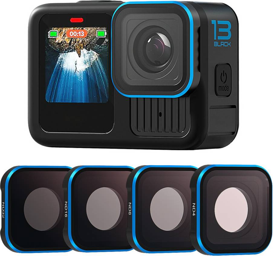 Lens Waterproof Filter Kit for GoPro Hero