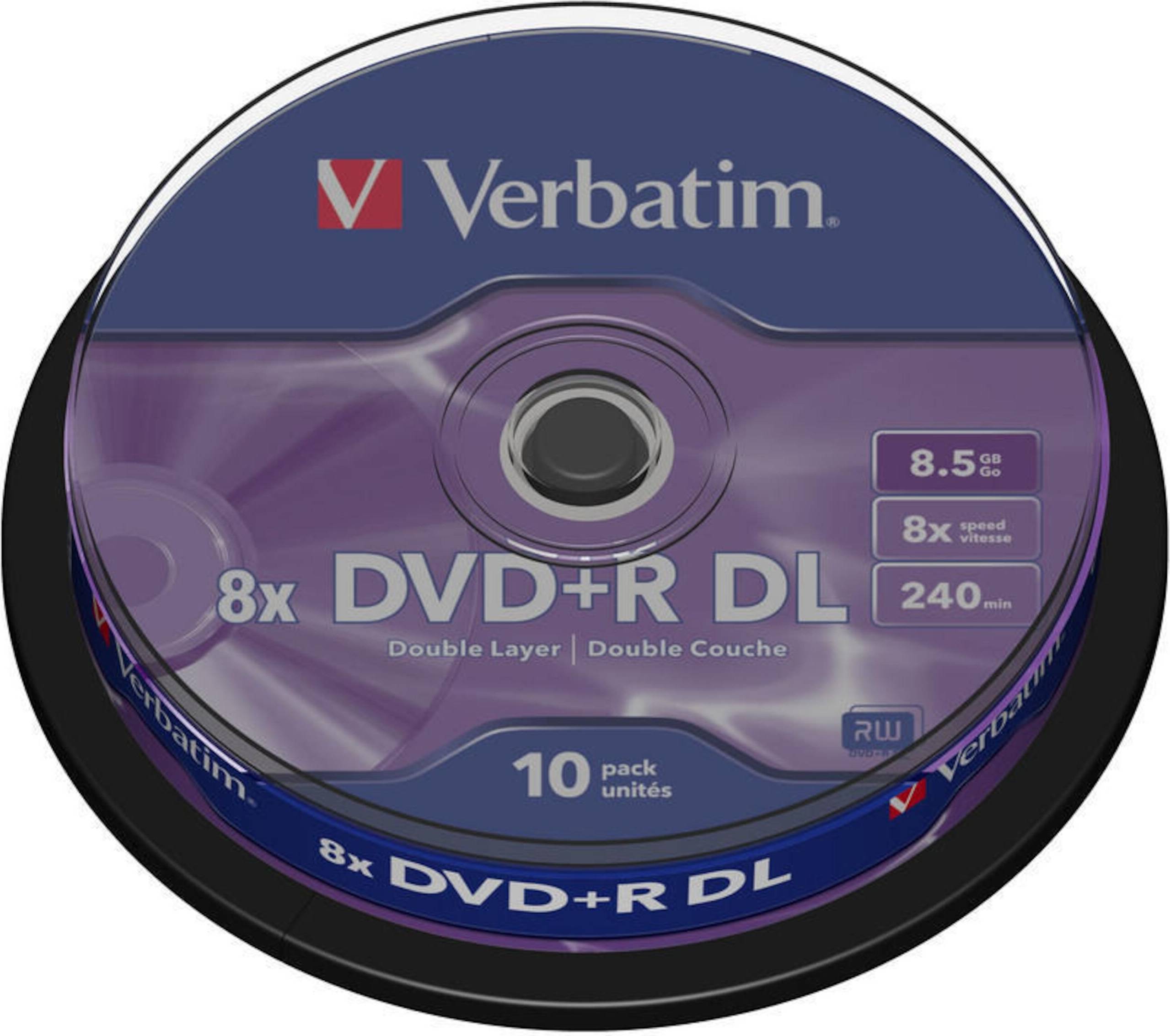 Verbatim DVD+R DL 10-Pack