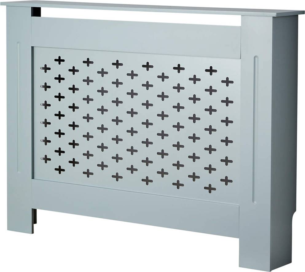 Home Source Crofton Grey Radiator Cover Unit Medium