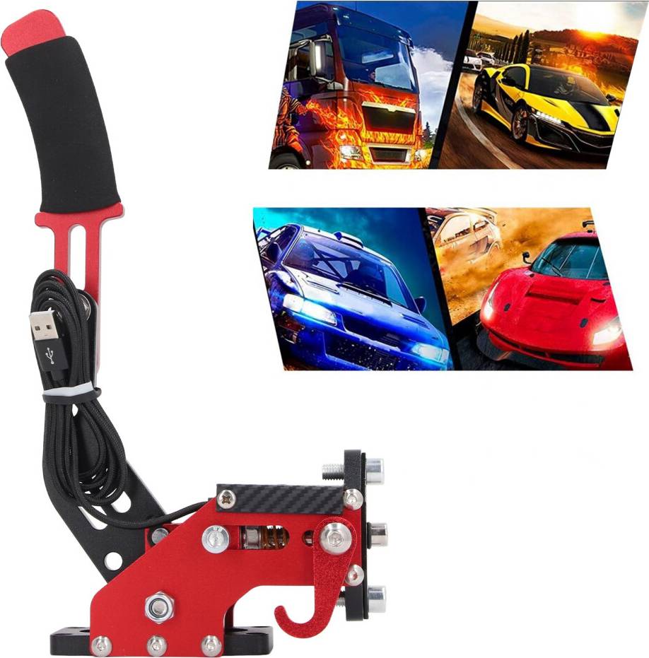 Wheel logitech g923 USB Handbrake PC Racing Game Simulate Linear Hand Brake