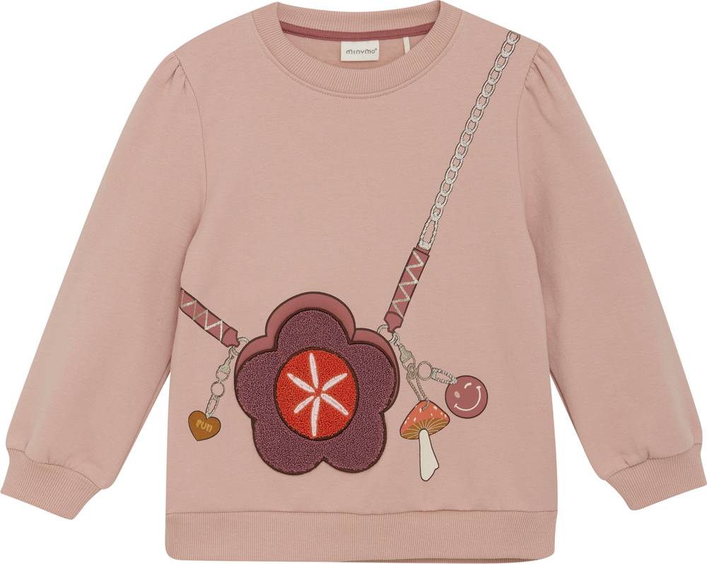 Minymo Organic Sweatshirt - Rosa