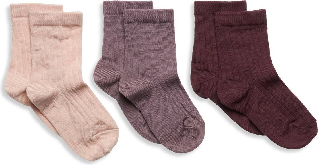 mp Denmark Wool Rib Socks 3-Pack