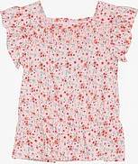 Minymo Quartz T-Shirt Rosenkvarts Blommor - Rosa