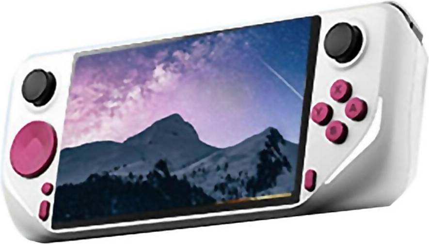 E6plus RK3566 Dual-System Handheld Game Console - White