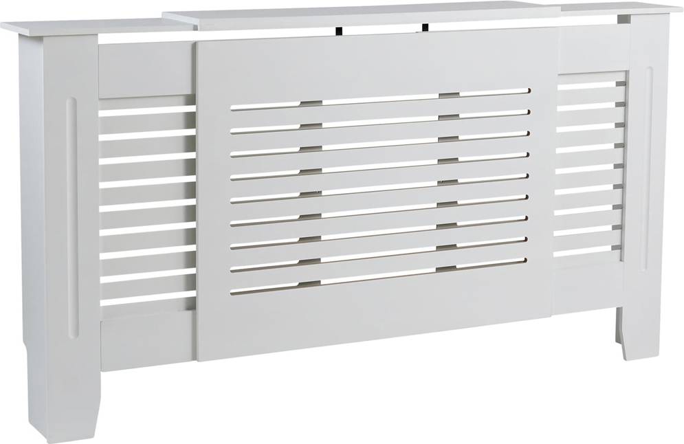 Home Source York Extending Radiator Cover White