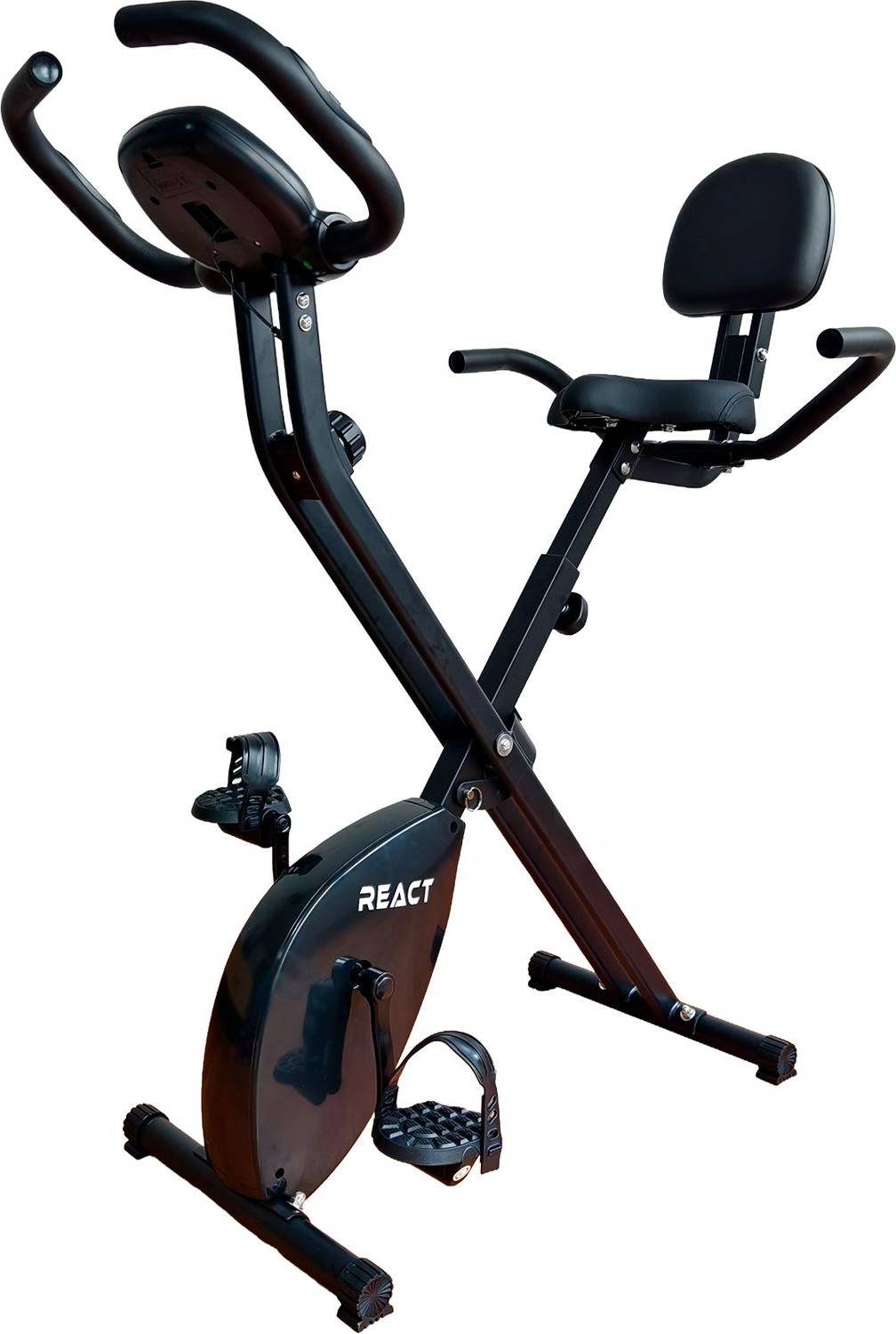 Foldable bike React Exercise Bike Foldable With Backrest