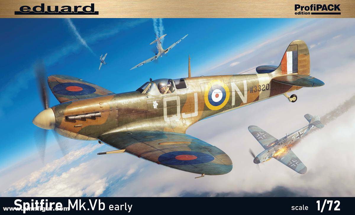 Eduard Spitfire Mk.Vb Early ProfiPACK Model Kit