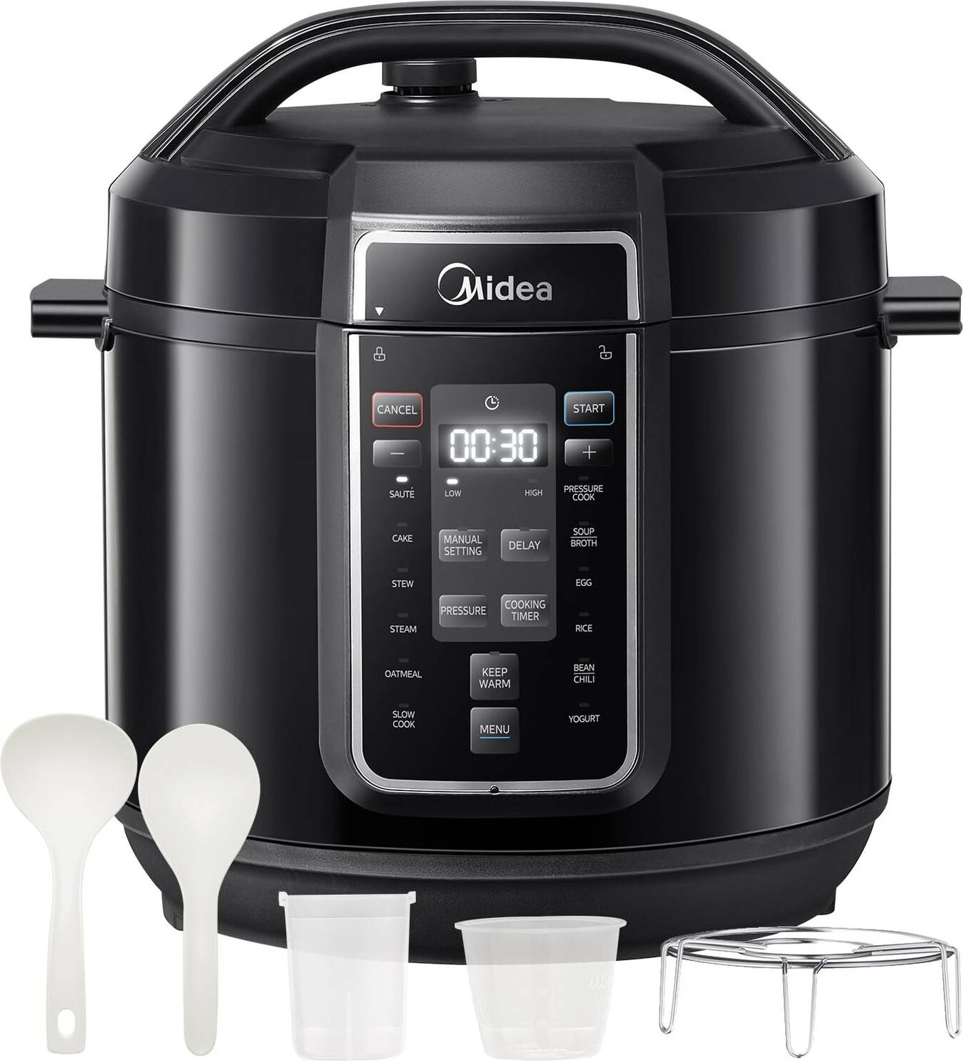 LivingAndHome Multifunctional Pressure Cooker Non Stick Inner Pot