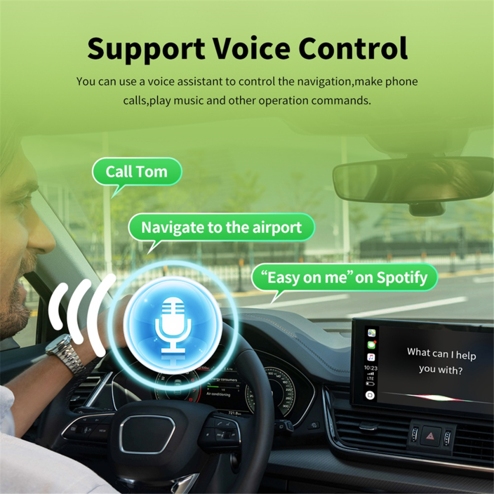 2in1 Wireless CarPlay Android Auto Adapter