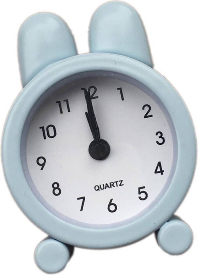Happyyami Alarm Clocks Bedside Rabbit Ear Easy To Set