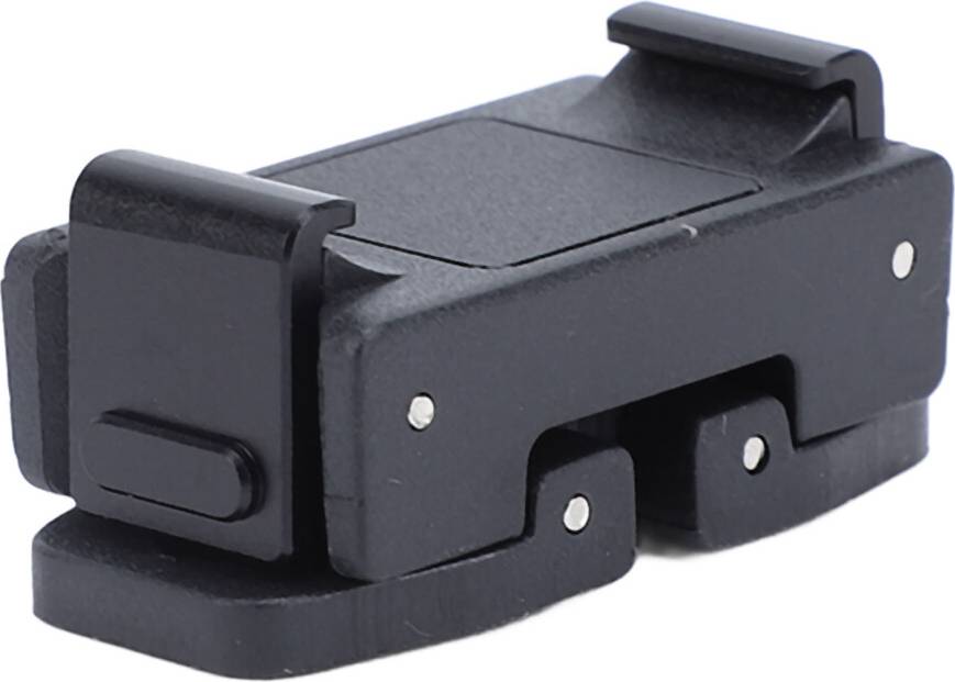 Camera Mount Adapter 1/4 Thread Foldable 2 Prong