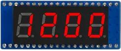 Raspberry pi Waveshare Modulo Display 4 Cifre 8 Segmenti Raspberry Pi Pico