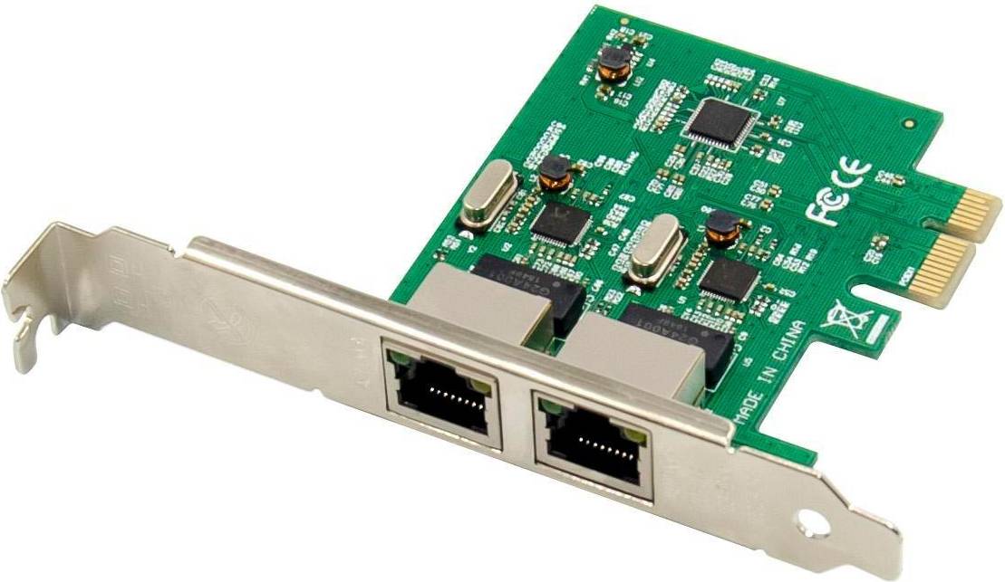 MicroConnect PCI-E 8111F Dual-RJ45 Adapter