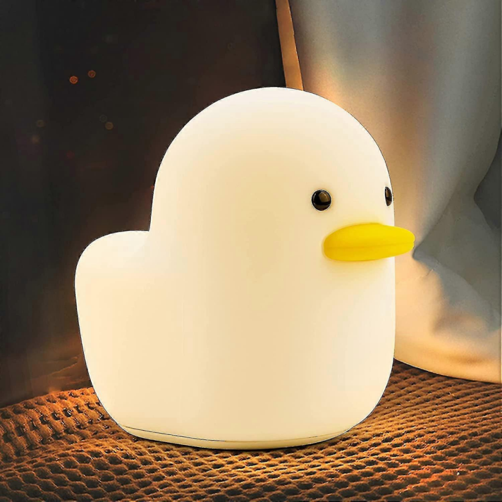 Touch Sensor Rechargeable Duck Night Light