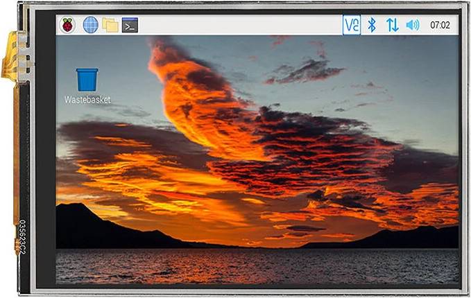 Raspberry Pi 5 3.5 Inch Resistive Touch Display