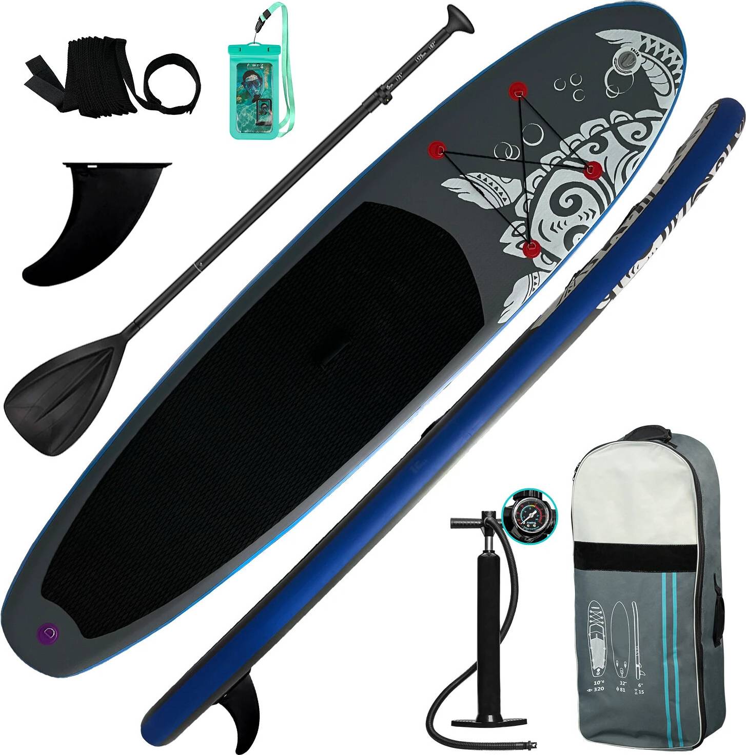 Inflatable paddle board FunWater Inflatable Stand Up Paddle Board