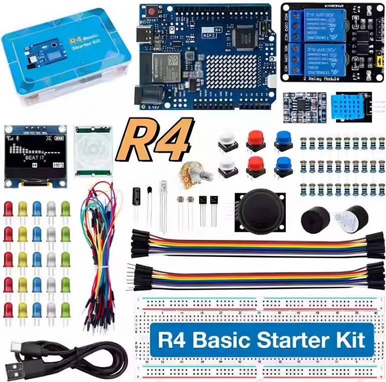 UNOR4 WiFi Basic Start Motherboard Kit