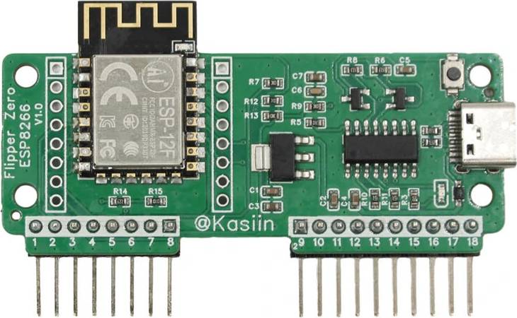 Flipper Zero ESP8266 WiFi Module Development Board