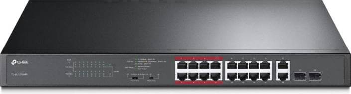 TP-Link TL-SL1218MP 16-Port Fast Ethernet PoE Rackmount Switch