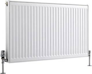 White Type 11 Single Panel Convector Radiator