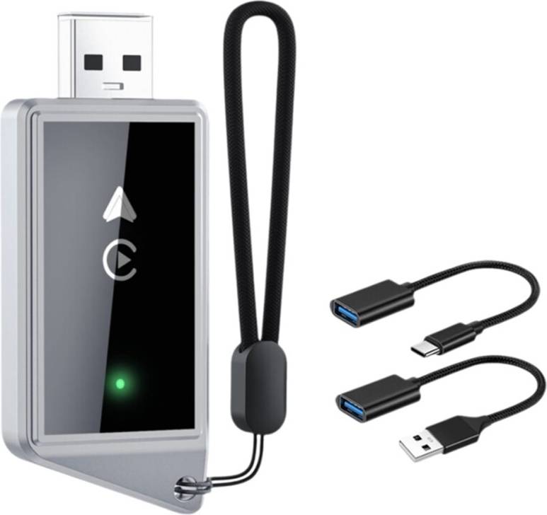 Android auto adapter 2IN1 Wireless CarPlay Android Auto Adapter