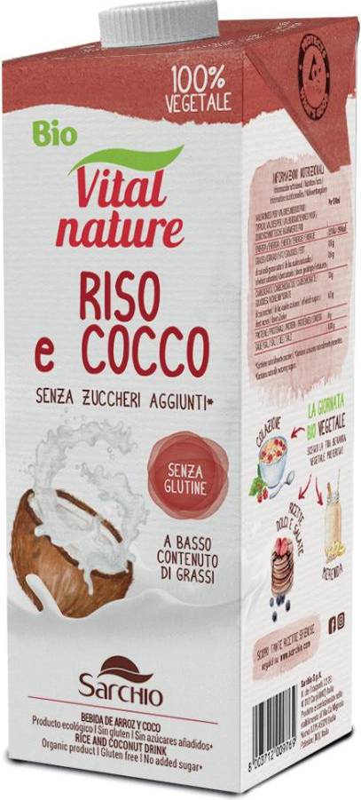 Bevanda Riso Cocco 1Lt 1000ml