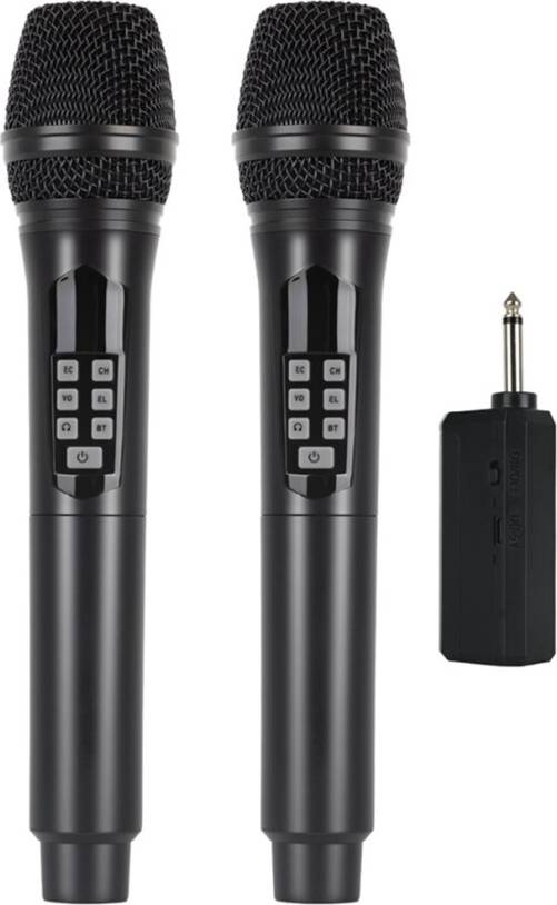 Microfono Wireless 2.4G Con Ricevitore