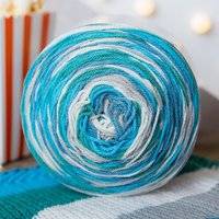 Slush Emu Funfair Stripe Cotton Blend Blue Raspberry Slush