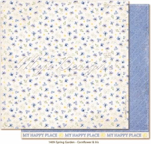 Papper Design Spring Garden Cornflower Iris