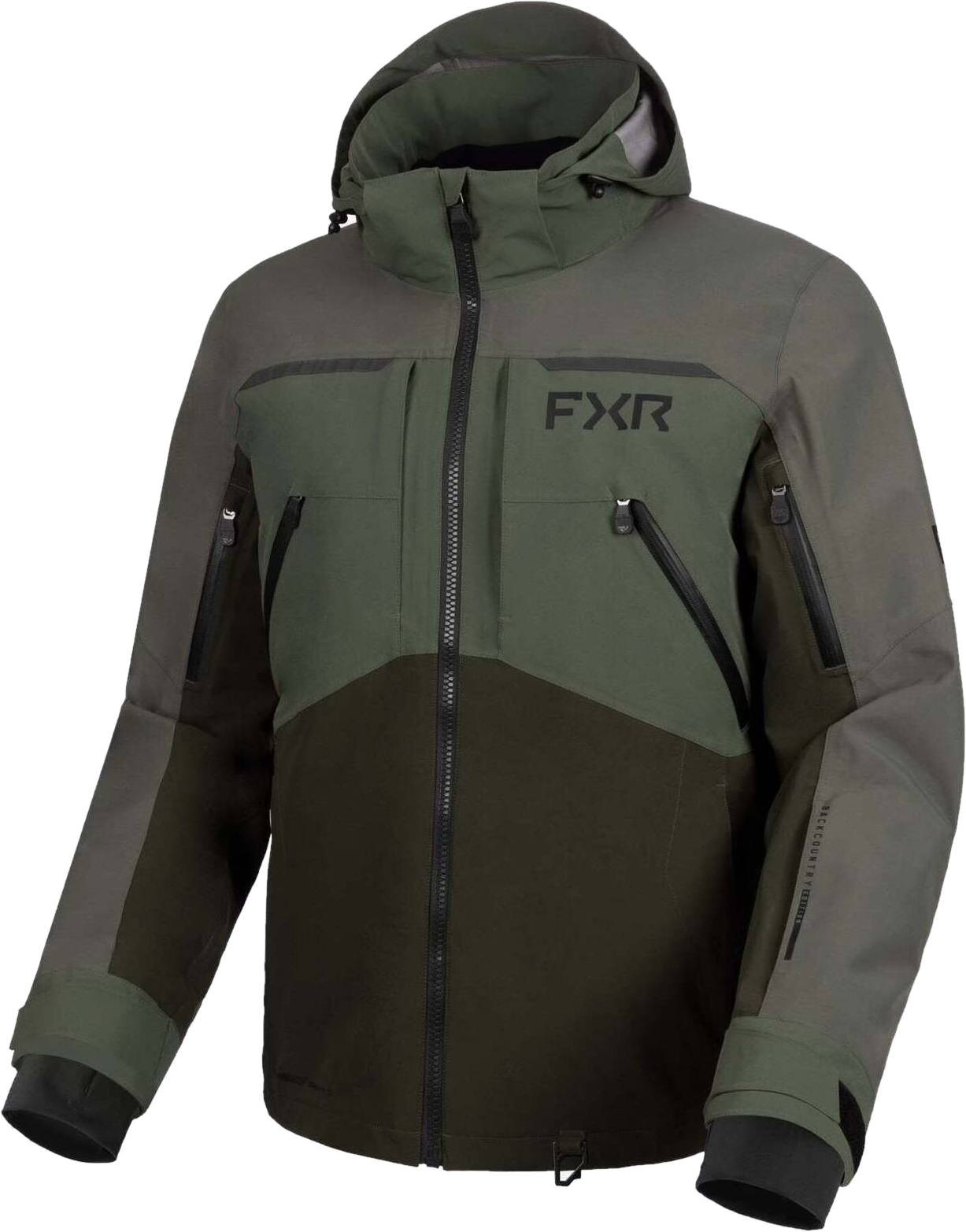 FXR Ridge Pro Trilaminate Snowmobile Jacket - Olive/Army