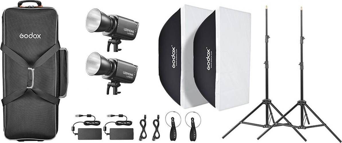 Litemons LA150R RGB LED Monolight Kit