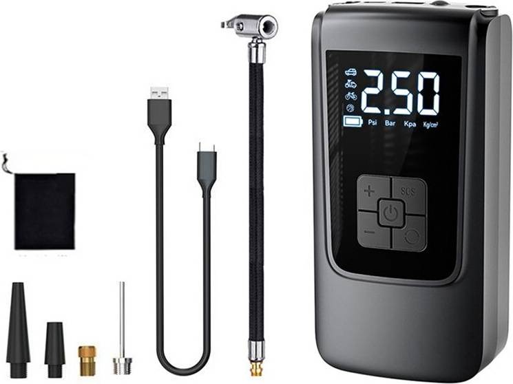 Tauoh Portable Wireless Air Compressor Inflator Pump