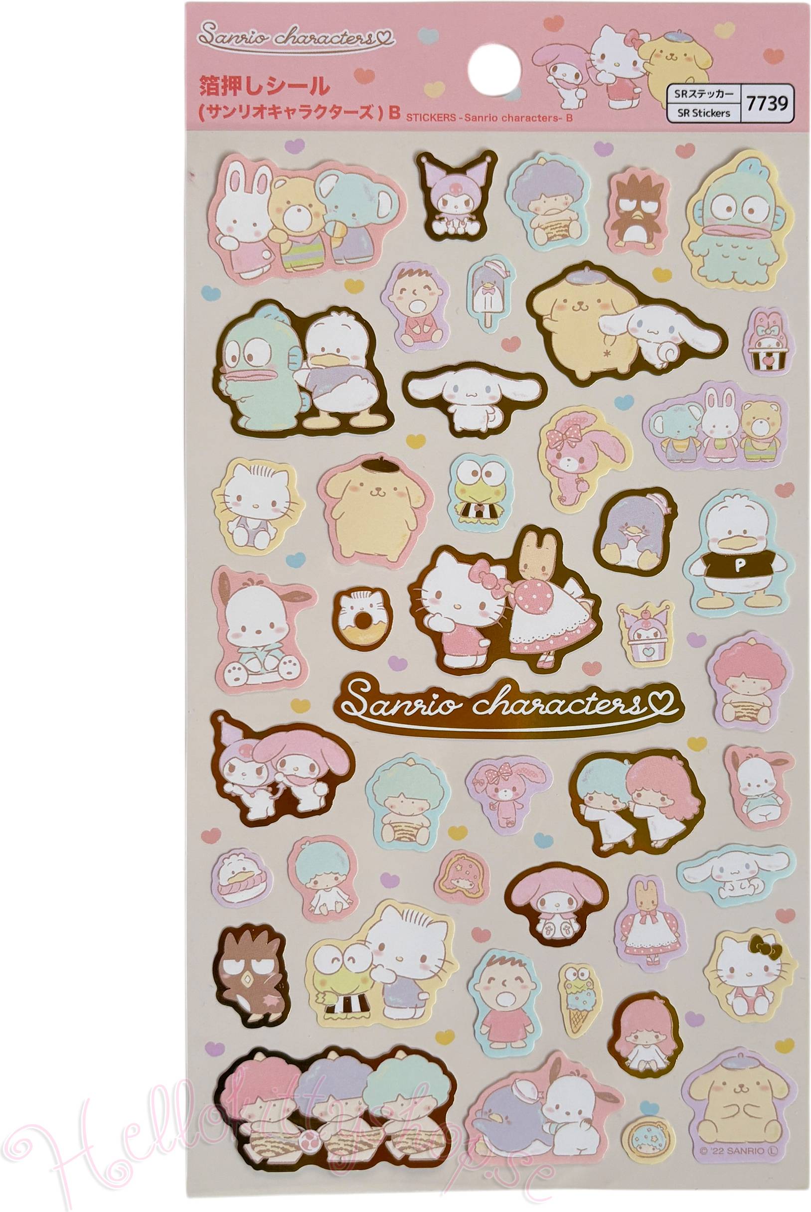 Hello Kitty Characters Stickers