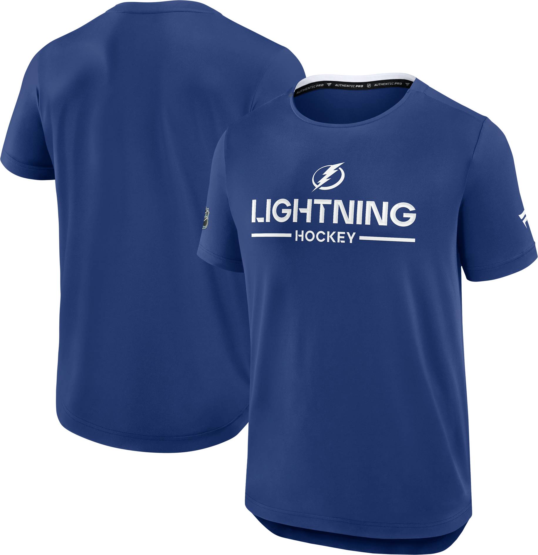Rink Fanatics Lightning Authentic Pro Rink T-Shirt - Mens