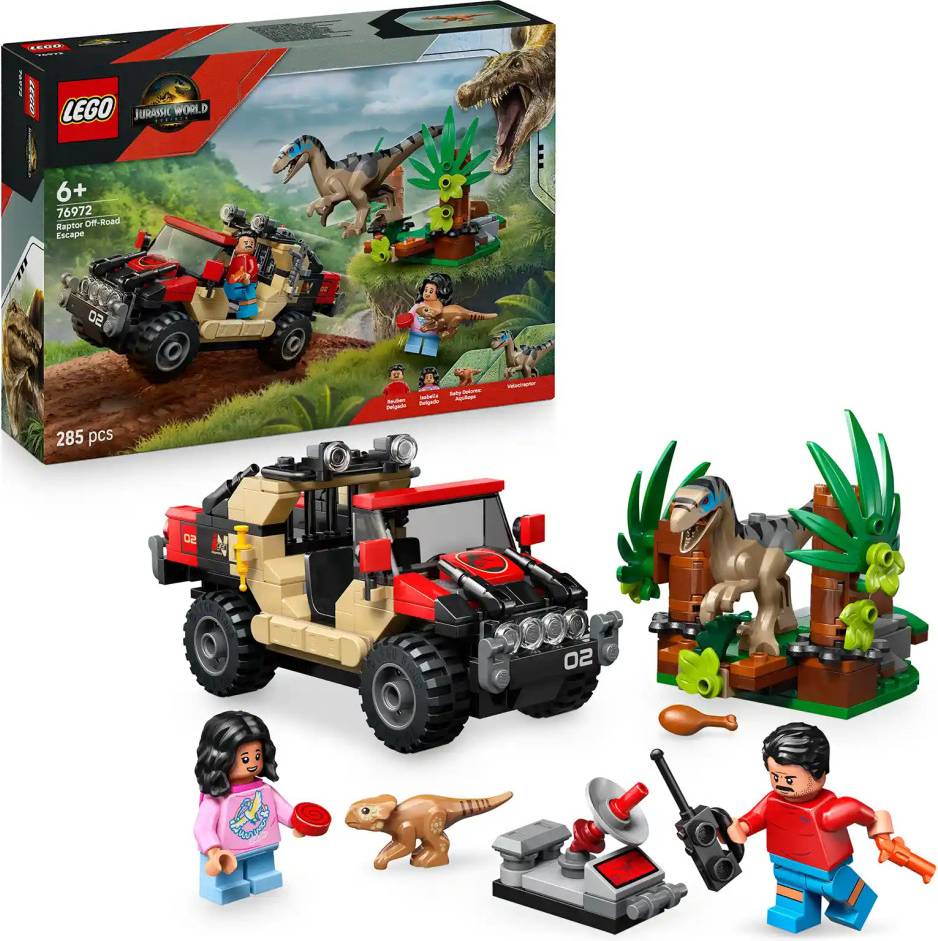 LEGO Jurassic World 76972 Raptorbil