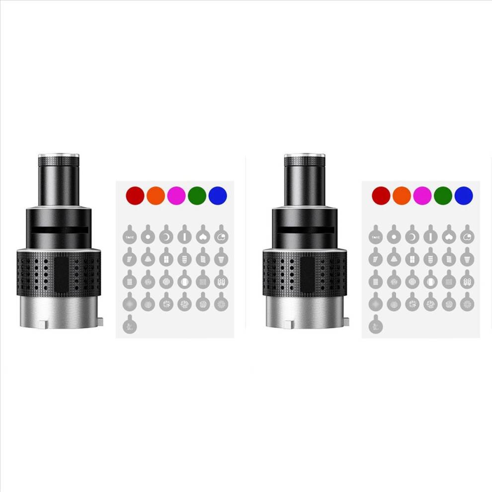 Photograph Flash Snoot Conical Lens Kit