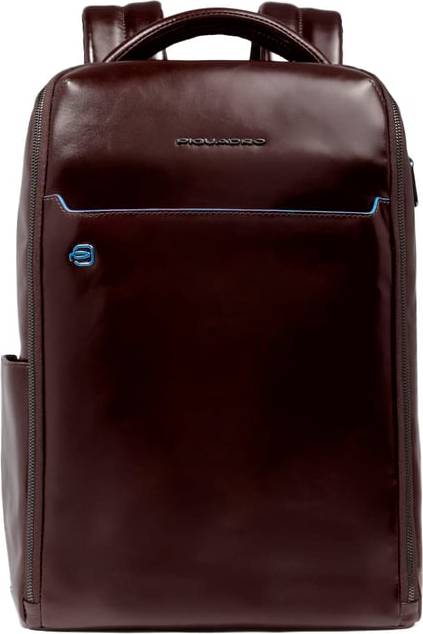 Piquadro Fast-Check Travel Backpack With Rfid Absorbing Protection - Brun