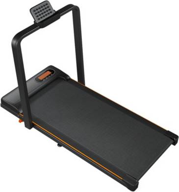 Folding Treadmill With Incline Handrail